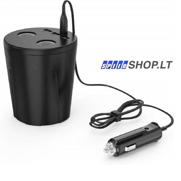 Universalus automobilinis USB pakrovėjas